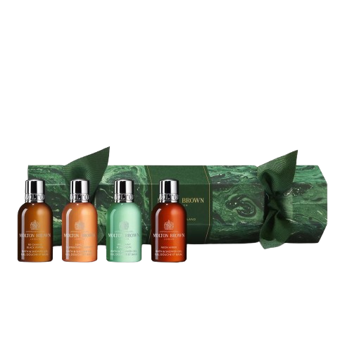 MOLTON BROWN Woody & Aromatic Christmas Cracker - Подарунковий набір гелів для душу MOLTON BROWN Woody & Aromatic Christmas Cracker - Подарунковий набір гелів для душу